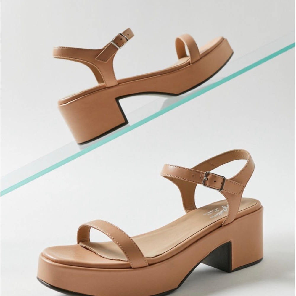 Seychelles Rest Assured Heeled Sandal Nude New 90’s sandal